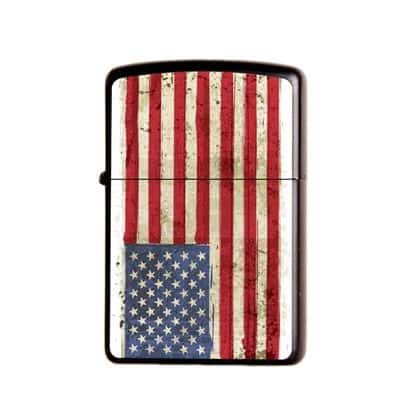 Unique Lighter American Metallic