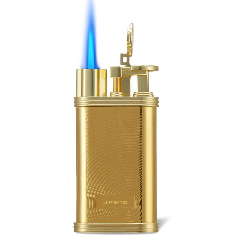 Vintage Lighter Blue Flame